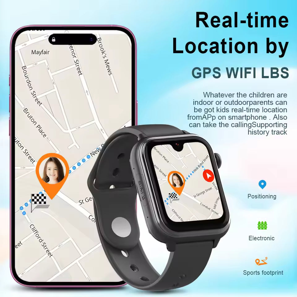 GCT22 Kids Smart Watch AI Voice Assistant